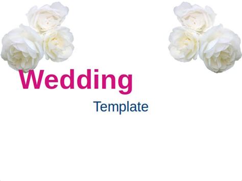 11+ Wedding Powerpoint Templates – Free Sample, Example, Format Download