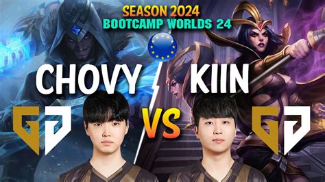 GEN Chovy Vs GEN Kiin Chovy SYLAS Vs Kiin LEBLANC Mid Patch 14 21