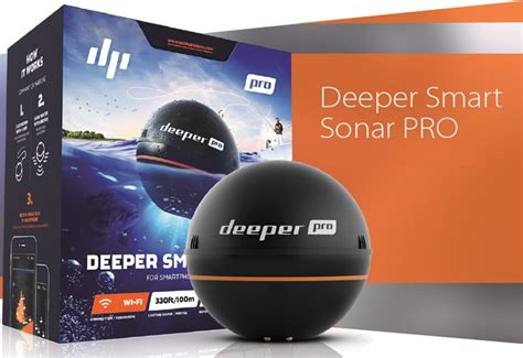 Deeper Smart Sonar Pro Sondeur Portatif Sans Fil Navicom Toute L