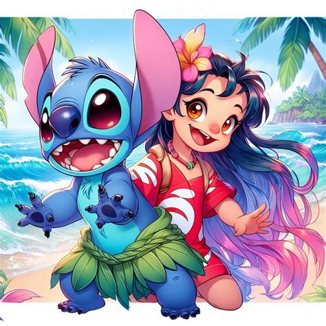 Stitch Anime Artesanías De Pared Cosas Lindas Para Dibujar Como