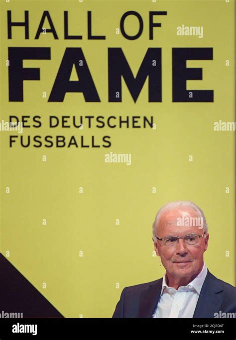 La L Gende Allemande Du Football Franz Beckenbauer Est Photographi E