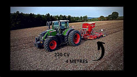 Semis De Bl Fendt Vaderstad Rapid A S Eta Moreau