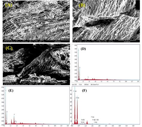 SEM Micrographs A C And EDX Analysis Results D F For BM Native