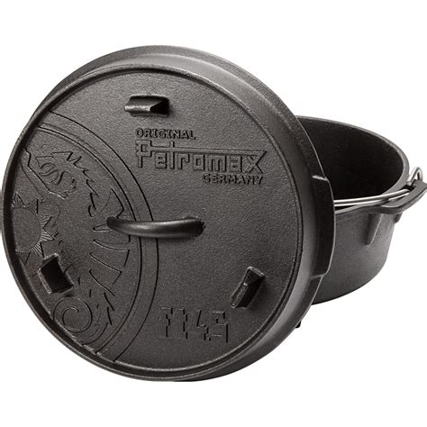 Petromax Feuertopf FT4 5 Dutch Oven mit Füßen Gusseisen 3 5 l kaufen