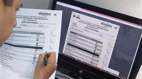 ONPE Resultados Actas Electorales 100 RPP Noticias