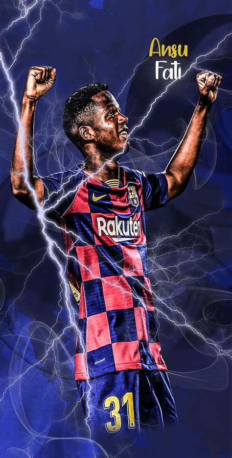 Ansu Fati Barcelona Football Players HD Phone Wallpaper Peakpx