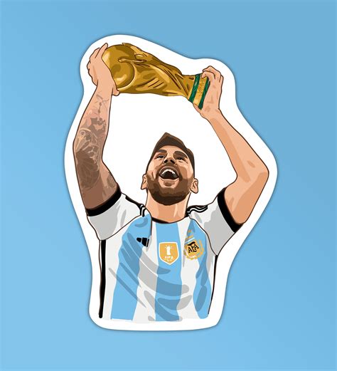 Messi Worldcup Sticker – Peeekaboo