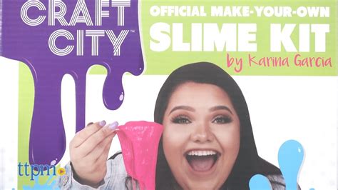 Official Make Your Own Slime Kit By Karina Garcia From Craft City Youtube