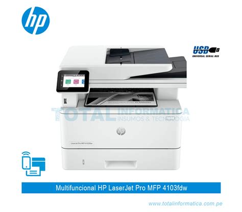 Multifuncional Hp Laserjet Pro Fdw Z A B N Ppm