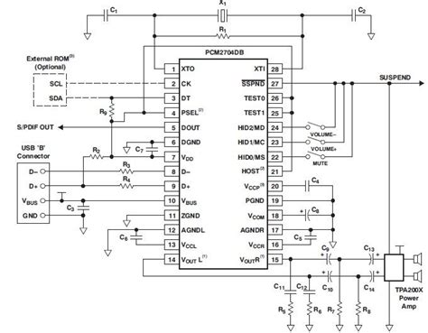 Audio To Usb Converter Circuit Diagram Audio Circuit Diagram