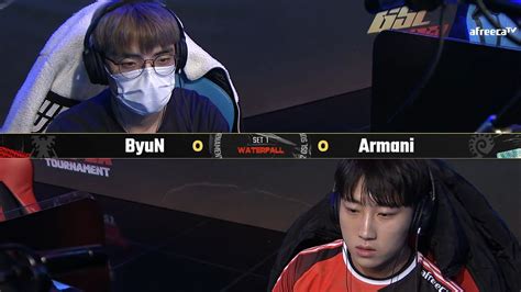 Gsl St S Ro Match Byun Vs Armani Youtube