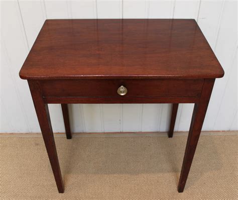 Small Solid Mahogany Side Table Antiques Atlas