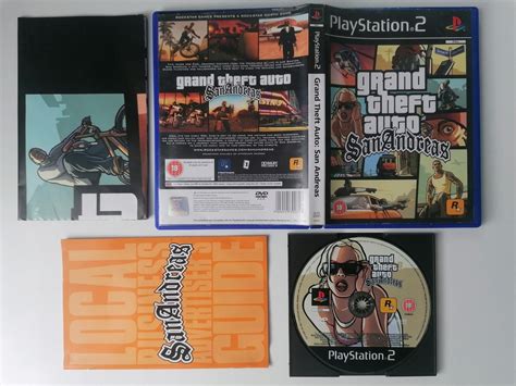 Gta Grand Theft Auto San Andreas Mapa Ps Oficjalne