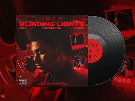 After Hours Album 2020 - Vinyl Record Cover :: Behance