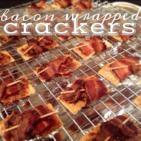 Bacon Wrapped Crackers Recipe Just A Pinch Recipes