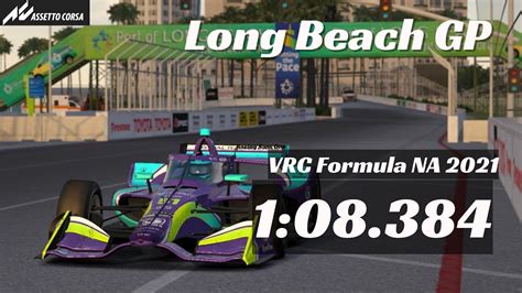 Assetto Corsa Long Beach Gp Vrc Formula Na Youtube