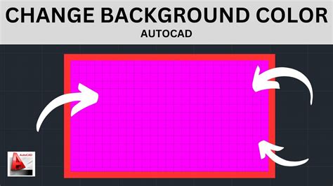 How To Change AutoCAD Background COLOR YouTube