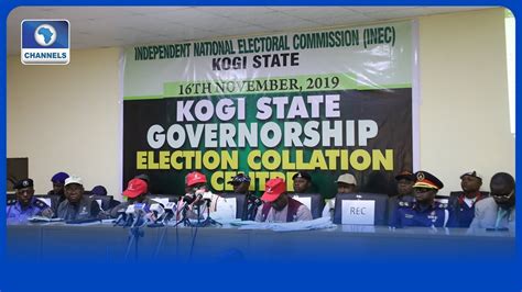 Kogi State Governorship Election Result Collation Pt Youtube