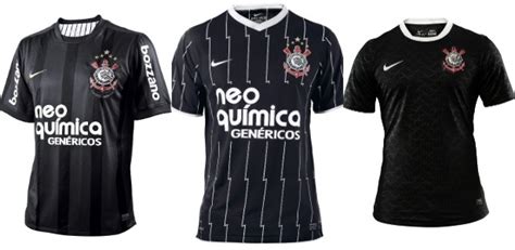 Corinthians Voltar A Usar Camisa Listrada Em Preto E Branco Neste Ano