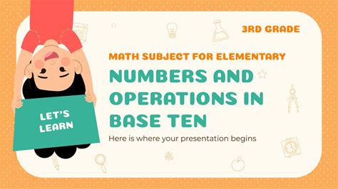 Math Subject For 3rd Grade Number And Operations In Base Ten