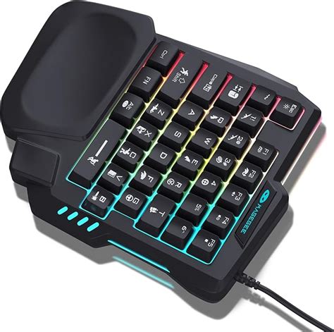 Teclado Para Juegos Con Una Sola Mano Peque O Teclado Para Juegos Con