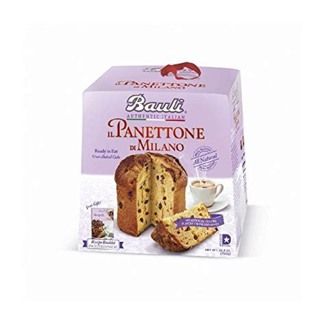 Bauli All Natural Panettone Di Milano Traditional 26 4 Ounce