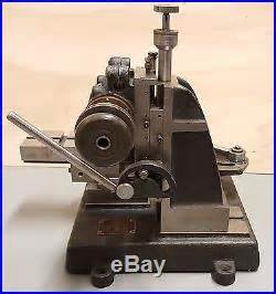 Antique Derbyshire Micromill Watchmakers Jewelers Levin Boley Lathe Tool