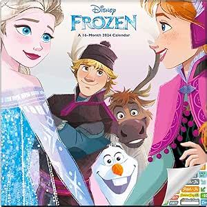 Disney Frozen Calendar Deluxe Frozen Wall Calendar Bundle