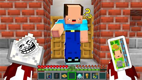 BALON KAFA yı POSTACI OLARAK TROLLEDİM Minecraft YouTube