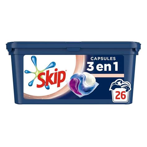 Lessive Capsule Sensitive En Skip Capsules La Belle Vie