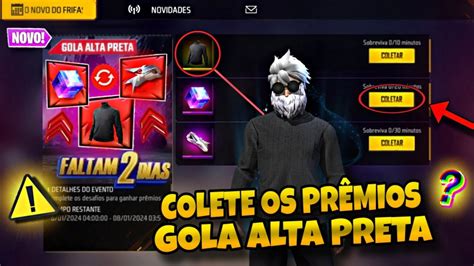 URGENTE PEGUE A GOLA ALTA PRETA COLETE OS PRÊMIOS NOVO PUNHO CUBO