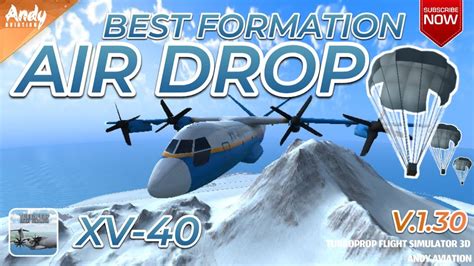 Best Formation Air Drop In Tfs Turboprop Flight Simulator 3d Youtube