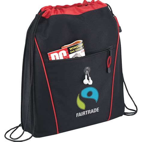 The Raven Drawstring Cinch Backpack Drawstring Sportpacks