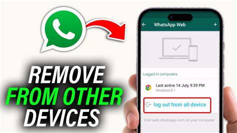 How To Remove My Whatsapp From Other Devices Full Guide Log Out