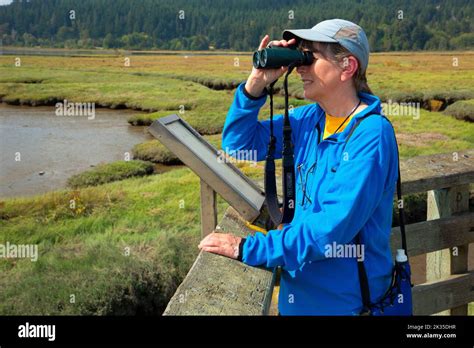 Birding from boardwalk, Belfair-Theler Wetland Park, Belfair