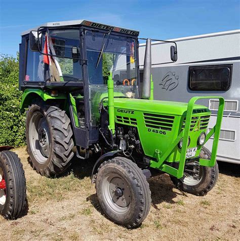 Deutz 4506 gesehen auf dem Ausstellungsgelände beim Oldtimertreffen