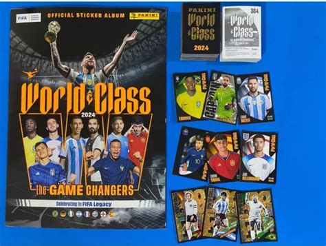 Panini Fifa World Class Album Set Completo Figurine Stickers