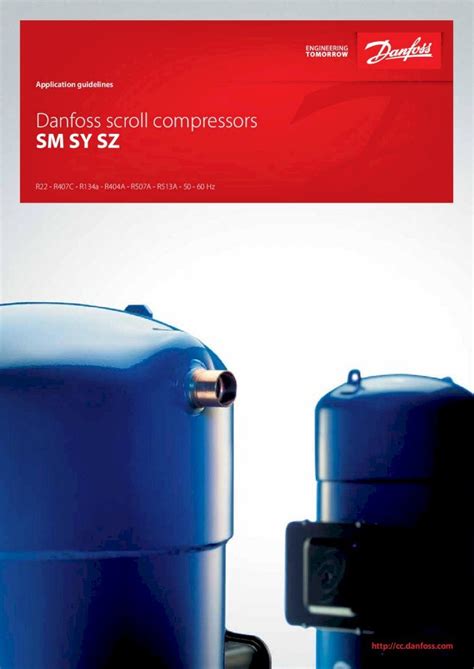 PDF Danfoss Scroll Compressors SM SY SZ In A Danfoss SM SY SZ