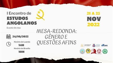 Mesa redonda Gênero e questões afins do I Encontro de Estudos