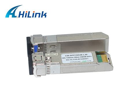 Hilink Fiber Optic Module 10G 20KM CWDM SFP Optical Transceiver Module