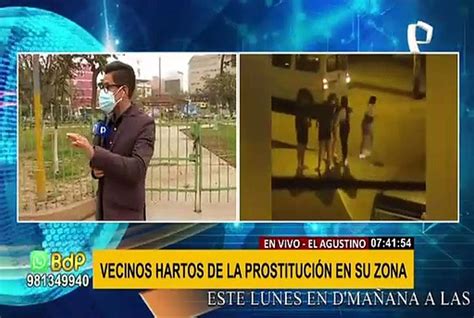 Denuncian Aumento De Prostitución Y Hostales En El Agustino Vídeo Dailymotion