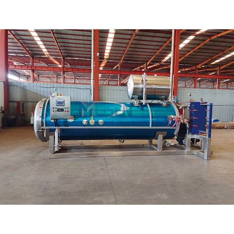 Food Autoclave Machine For Glass Jars Tin Can Processing Retort