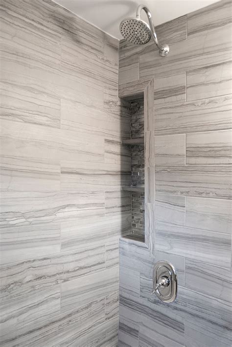 Recessed Shower Niches Contemporary Bathroom Other By Bathroom Remodeling Teacher Houzz