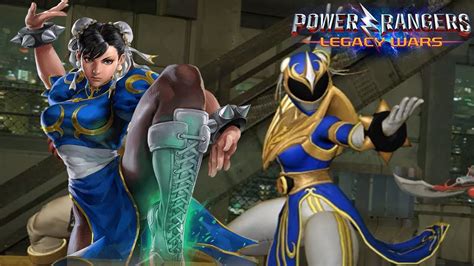 Chun Li Ranger Power Rangers Legacy Wars YouTube