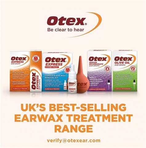 Otex Express Ear Drops Clinically Proven Grelly Uk