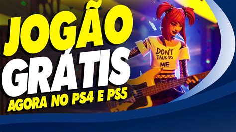 CORRE JOGÃO GRÁTIS PRA SEMPRE E PRA TODOS NO PS4 E PS5 AGORA SÓ