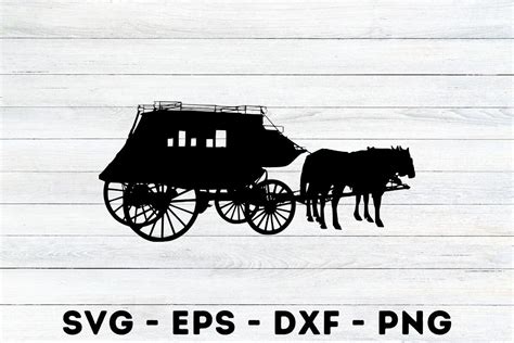 Carriage Silhouette Svg Graphic By Magaart · Creative Fabrica
