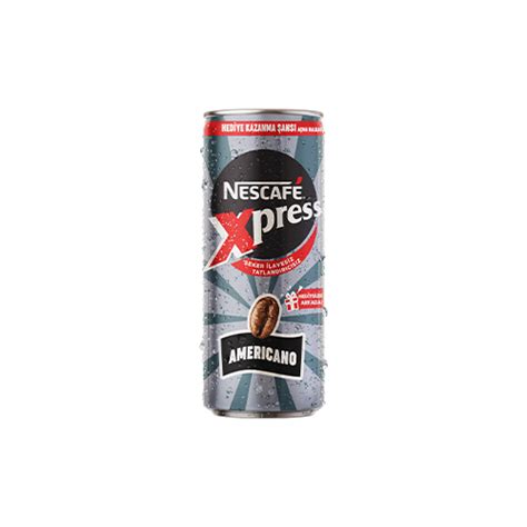 Nescaf Xpress Americano Eker Lavesiz