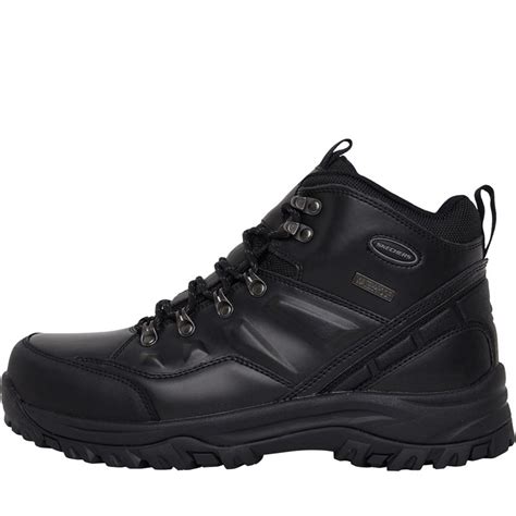 Buy SKECHERS Mens Relment - Traven Waterproof Hiking Boots Black