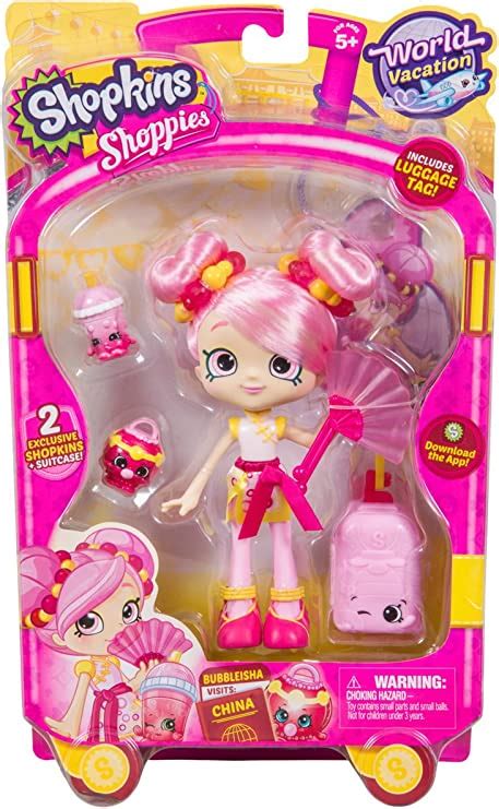 Shopkins Shoppies Bubbleisha Visits China Toys And Games